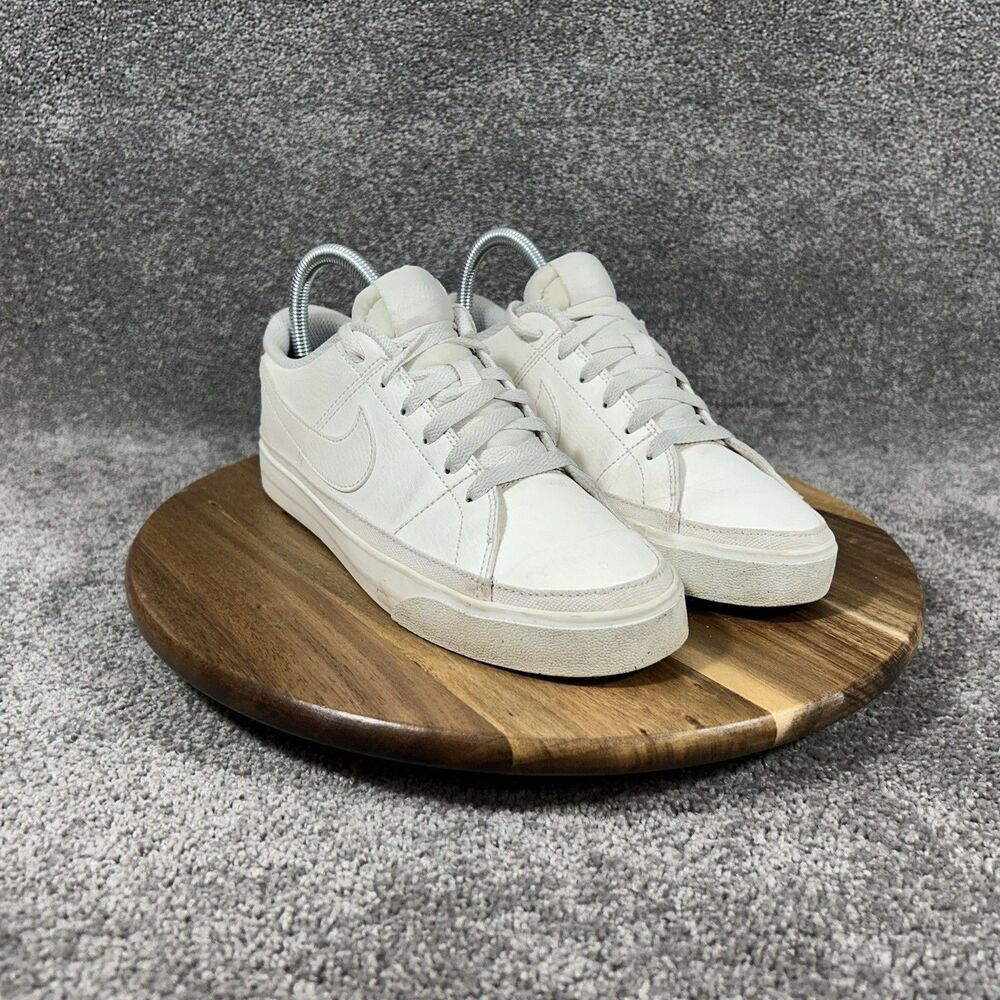 Nike Court Legacy Next Nature DH3161-003 Women's Shoes Size 7.5 White Shoes Used - Picture 2 of 11